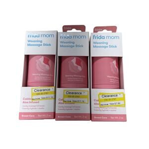 Frida Mom Weaning Massage Sticks 3 Cabbage Aloe Infused Breast Care 2oz Sealed